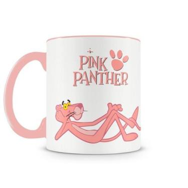 Imagem de Caneca Pantera Cor de Rosa Color - Starnerd