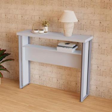 Imagem de Aparador Buffet para Escritório Cantinho do Café com Vidro 120cm Corpo