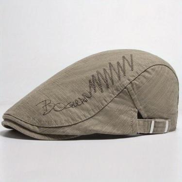 Imagem de Boina Ajustvel com Letras Bordadas Estilo Fashion - Aeo Acessórios, Be