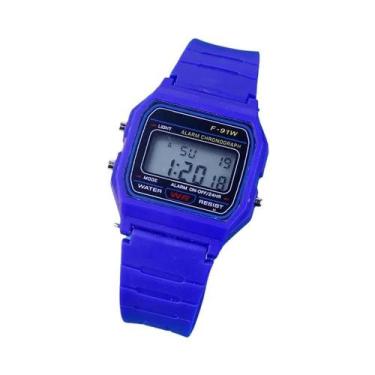 Imagem de Relógio Esportivo Digital Feminino Em Ouro Rosa Com Pulseira De Borrac