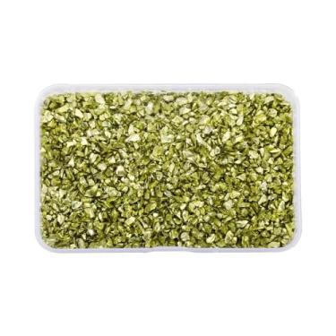 Imagem de Pedras De Vidro Trituradas De Resina Colorida Irregular 80g Para Decor