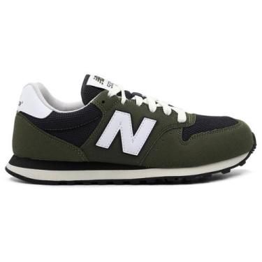 Imagem de Tênis New Balance 500v2 Masculino, Verde musgo, 44