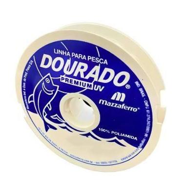 Imagem de Linha Nylon Pesca Dourado Premium N45 Branca Mazzaferro Ef