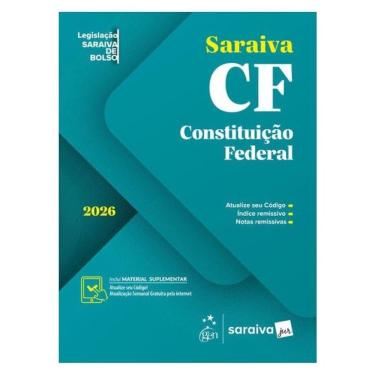 Imagem de Constituição Federal - Legislação Saraiva De Bolso - 1ª Edição 2026