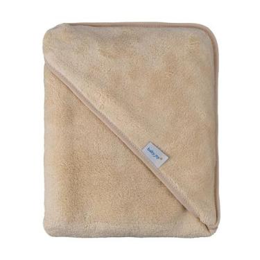 Imagem de Toalha de Banho Bebê Super Seca 75 cm x 75 cm Baby Joy, Bege