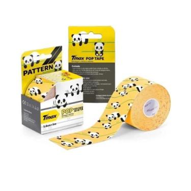 Imagem de Bandagem Elástica Funcional Adesiva Pop Tape - Tmax, Panda