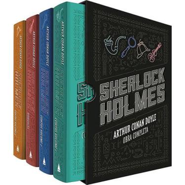 Imagem de Box 4 Livros - Sherlock Holmes Obra Completa - 1 Ed