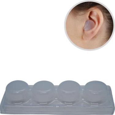Imagem de Protetor Auricular Ouvido Plug Tampão de Silicone Natação Ruídos Ortho