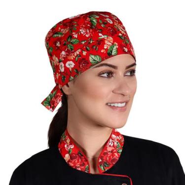 Imagem de Bandana Lenço Para Chef Cozinha Unissex Estampas Cores Outlet Dr Chef 