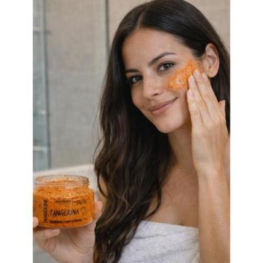 Imagem de Esfoliante Corporal e Facial Tangerina 300g Renovação e Hidratação Rhe