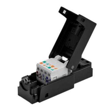 Imagem de Conector Rj45 Cat 6 Sohoplus Tool Less Pc/10 - SOHOPLUS - FURUKAWA