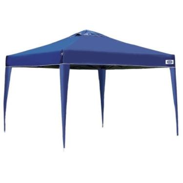 Imagem de Gazebo X- Oxford Azul 3x3 Metros - 3531 - Mor Gazebo X- Oxford 3,00 X 