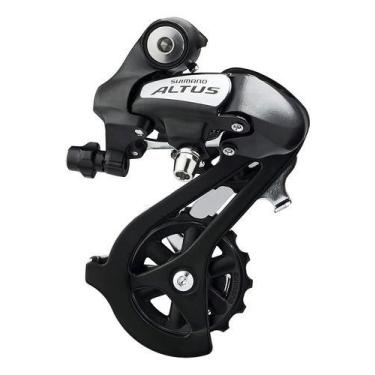 Imagem de Cambio Traseiro Shimano Altus M310 7/8v 320g Preto Bike Mtb Preto Long