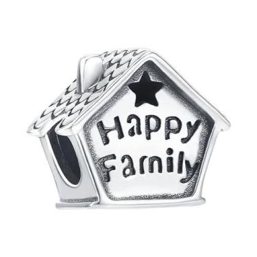 Imagem de Pingente Árvore Genealógica Prata 925 Charm Mãe Pai Amor Eterno Para P