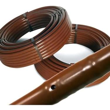 Imagem de Kit gotejador Rain Bird 8mm com conexões para paredes verdes 100 metro