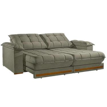 Imagem de Sofá Retrátil e Reclinável 4 Lugares 2,50m Bahamas - Estofados TXR, Ca