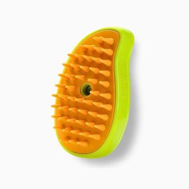 Imagem de Escova Autolimpante 3 Em 1 Para Pets A Vapor Com Spray