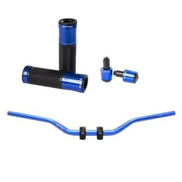 Imagem de Kit Manopla Peso Guidão Trail Xtz Xre Bros Falcon Tornado Lander - Sta