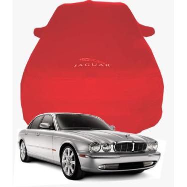 Imagem de Capa de Carro Jaguar XJ6 Tecido  Lycra Premium - Cadilhe Capas, Vermel