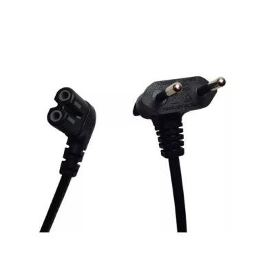 Imagem de Cabo De Força Bipolar Samsung 90º Tipo 8 Tv Smart 5,00 Mts - OEM