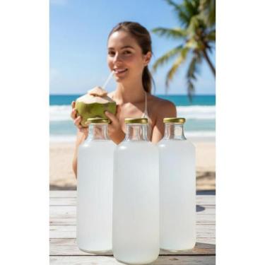 Imagem de 2x Água de Coco 1L Pura: Hidratação Natural Pura (6 Unidades - Congrat