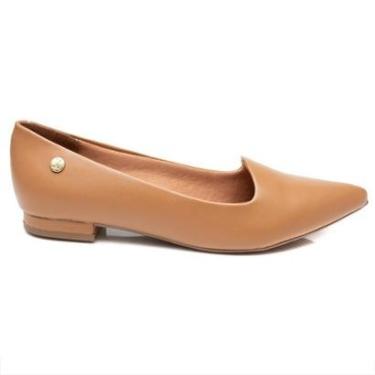 Imagem de Sapatilha Feminina Vizzano Bico Fino Pelica 1206.261 Vermelho 40-Feminino
