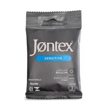 Imagem de Preservativo Jontex Sensitive - 3 Unidades