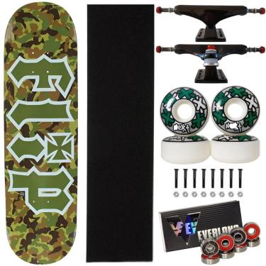 Imagem de Skate Flip Profissional Montado Camufla 8.0 Next 53 Everlong-Masculino