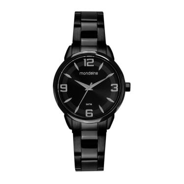 Imagem de Relogio Mondaine   lpmvpe Casual Black-Feminino