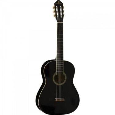 Imagem de Violão Harmonics Acústico Clássico Nylon Gna-111 na tonalidade Preto.