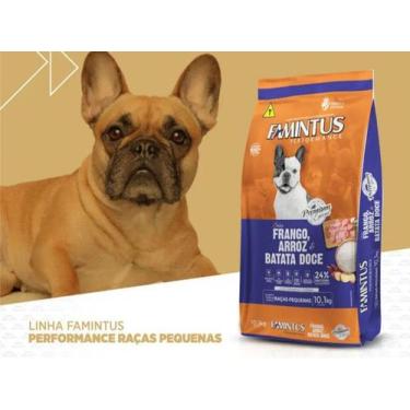 Imagem de Famintus frango arroz e batata doce raças pequenas 10,1kg