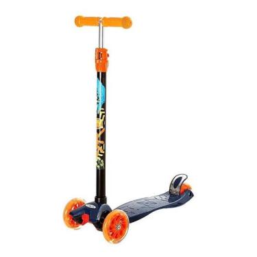 Imagem de Patinete Radical New Plus Com Luzes Menino Menina  Ref 5666 - Dm Toys,