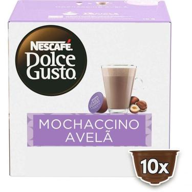 Imagem de Cápsulas de Café Mochaccino Avelã Nescafé Dolce Gusto 10 Unidades