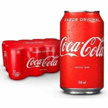 Imagem de Coca-cola Refrigerante 350ml Com 12 Unidades