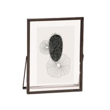 Imagem de Porta-Retrato em Metal - 10x15 - Mart, Preto