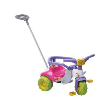 Imagem de Triciclo Infantil Magic Toys Zoom Meg - Haste Removível