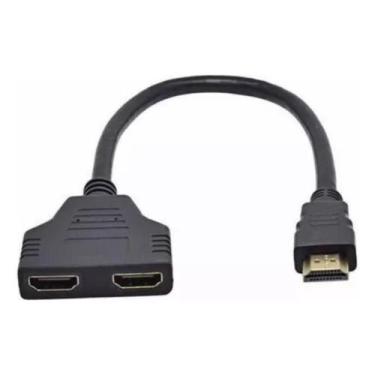 Imagem de Hub Adaptador HDMI Switch HDTV 2x1 Full HD 1080p 2 Portas Para TV Moni