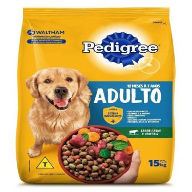 Imagem de Ração Pedigree Carne/Vegetais 15kg