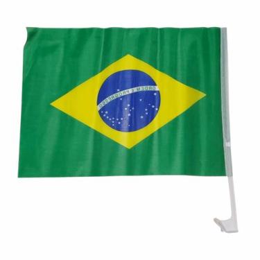 Imagem de Bandeira Brasil para Carro - Genérico