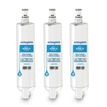Imagem de KIT 03 UN Refil Acqua CS Acquabios Compativel purif Consul Consul Faci