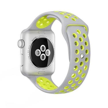 Kit 5 Pulseiras de silicone esportivas compatíveis com Apple Watch de 45mm  44mm, 42mm, 41mm 40mm, 38mm compatíveis com iWatch Series 8/7/6/5/4/3/2/1  em Promoção na Americanas