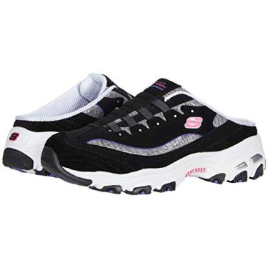 Imagem de Skechers D'Lites - Comfy Cloud Black/Purple 8.5 B (M)
