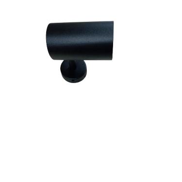 Imagem de Spot Sobrepor Com Canopla Para Lampada Dicroica Gu10 Ref.E-085/1 – Belly Lustres | Preto