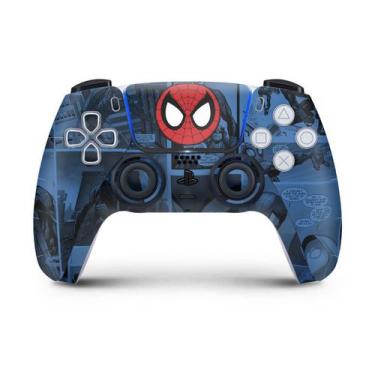 Imagem de Adesivo Compatível Ps5 Controle Playstation 5 Skin - Homem-Aranha Comi