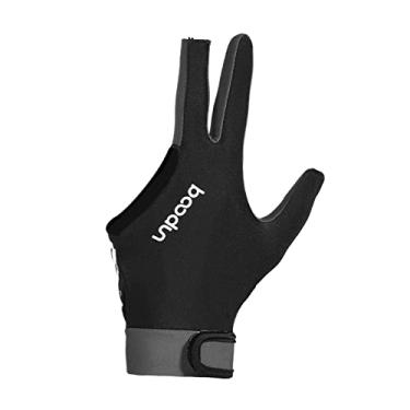 Imagem de YIJU de bilhar 1 Piece s de sinuca taco de sinuca Mão esquerda aberta de spandex de 3, Gray L