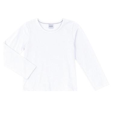 Imagem de Camiseta M. Longa Básica Feminina Cotton Infantil Nº 1 Ao 3