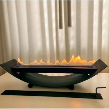 Imagem de Lareira Ecológica Completa Portátil Álcool