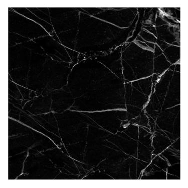 Imagem de Adesivo Piso Colacomigo Mármore Preto Lavável Antiderrapante