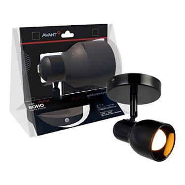 Imagem de Spot Boho, Direcionável, 1x, Soquete E27, Preto Fosco, Avant