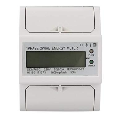 Imagem de YWBL-WH monof¨¢sico consumo de energia watt¨ªmetro 4P LCD medidor de energia de trilho DDM76SC 20-80A, energia el¨¦trica e instrumentos de medi??o